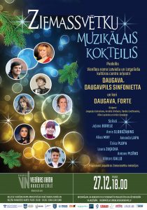 AICINĀM BAUDĪT „ZIEMASSVĒTKU MUZIKĀLO KOKTEILI”!