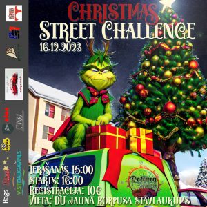 В Даугавпилсе пройдёт автоориентирование “STREET CHALLENGE CHRISTMAS”