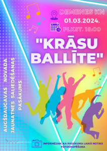 “Krāsu ballīte” Demenes kultūras namā