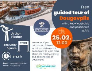 Discover Daugavpils with a free walking tour and an unforgettable local guide