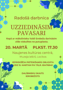 Vizbulīšu darināšanas darbnīca Naujenē