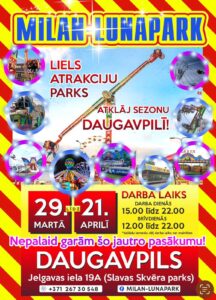 Karuseļi un atrakcijas Daugavpilī