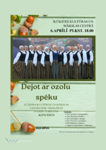 “Ozolzīles” jubilejas koncerts Ilūkstes kultūras un mākslas centrā
