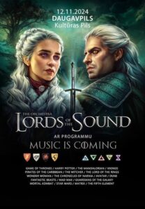 Orķestra “LORDS OF THE SOUND” izrāde “Music is coming”