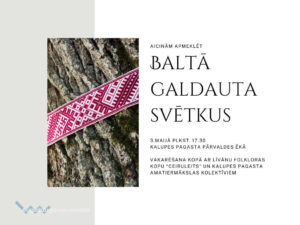 Baltā galdauta svētki Kalupē