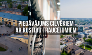Vides pieejamība un atpūtas iespējas cilvēkiem ar kustību traucējumiem Daugavpils pilsētā