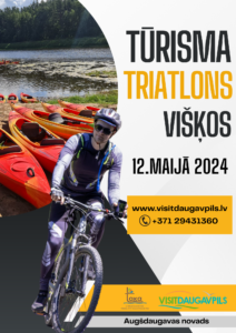 12. MAIJĀ VIŠĶOS NORISINĀSIES TŪRISMA TRIATLONS