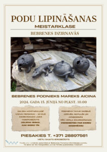 Podu lipināšanas meistarklase Bebrenē