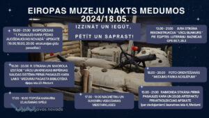 18.maijā uz Muzeju nakti aicina Pirmā pasaules kara muzejs Medumos!