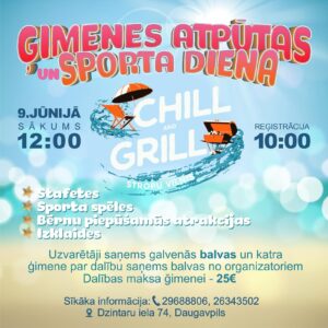 ĢIMENES ATPŪTAS UN SPORTA DIENA