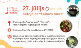 MĀJAS KAFEJNĪCU DIENAS AUGŠDAUGAVAS NOVADĀ