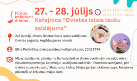 MĀJAS KAFEJNĪCU DIENAS AUGŠDAUGAVAS NOVADĀ