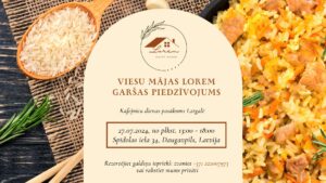 “Mājas kafejnīcu dienas 2024” viesu mājā “Lorem” Daugavpilī