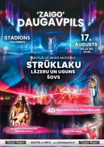 Strūklaku šovs “ZAIGO” Daugavpilī