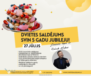 Dvietes saldējums svin savu pirmo piecgadi kopā ar Roberto Meloni!