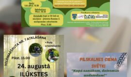 Pavadi savas brīvdienas Augšdaugavas novadā (24. – 25. augusts)