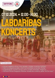Labdarības koncerts tirdzniecības centrā “Ditton”