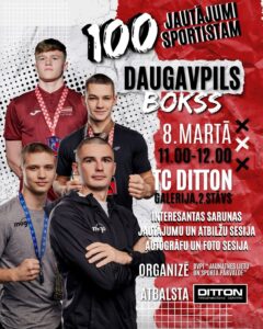 Pasākumu cikls – “100 jautājumi sportistam”, Daugavpils bokss