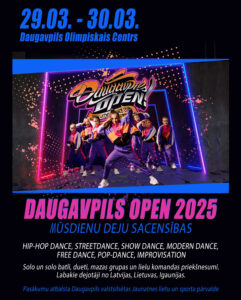 Deju turnīrs “Daugavpils Open 2025 – Baltic Cypher”