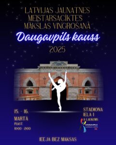 Latvijas Jaunatnes meistarsacīkstes mākslas vingrošanā “Daugavpils kauss 2025”