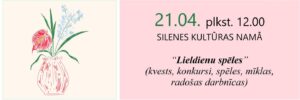 Pasākums “Lieldienu spēles”