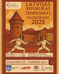 Latvijas čempionāts paukošanā 2025