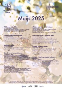 Pasākumi Tradīciju mājā 2025. gada maijā