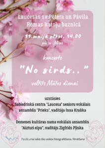 Mātes dienas pasākums Laucesā