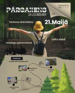Pārgājiens Daugavpilī jauniešiem