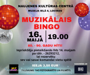 Muzikālais bingo Naujenē
