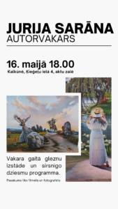 Jurija Sarāna autorvakars Kalkūnē