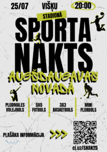 Sporta nakts Augšdaugavas novadā