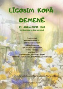 Pasākums “Līgosim kopā Demenē”