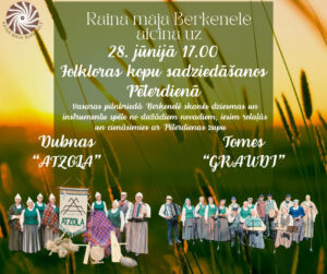 Starptautiskais folkloras festivāls “Baltica” iegriezīsies arī Berķenelē