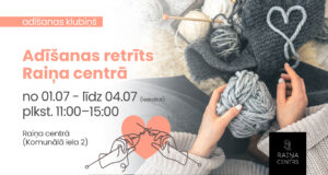 Adīšanas retrīts Raiņa centrā