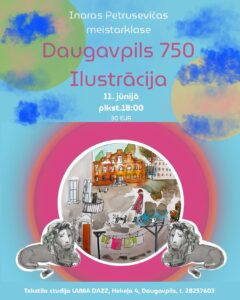 Mākslinieces Ināras Petrusevičas radošā darbnīca