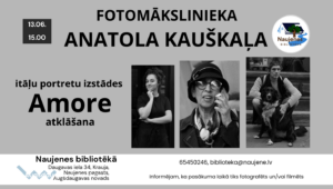 Anatola Kauškaļa itāļu portretu izstāde “Amore”
