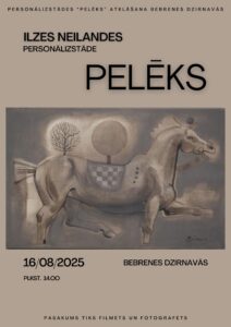 Ilzes Neilandes personālizstādes “PELĒKS” atklāšana