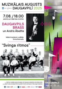“Muzikālais augusts Daugavpilī”. Koncerts “Svinga ritmos”