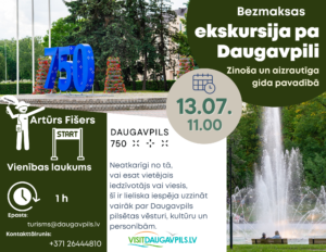 Pilsētas vēstures un arhitektūras iepazīšanas ekskursija Daugavpilī