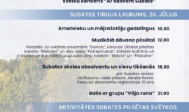 Pasākumi Augšdaugavas novadā 25.07. – 31.07.