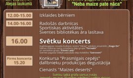 Pasākumi Augšdaugavas novadā 12.09. – 18.09.