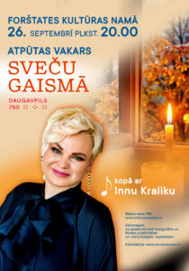 Atpūtas vakars “Sveču gaismā” Forštates kultūras namā