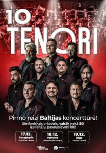 Grandiozs šovs ar simfonisko orķestri “10 Tenori”