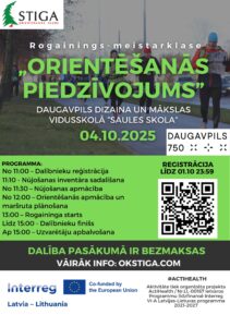 Rogaininga meistarklase “Orientēšanās piedzīvojums” I 2. posms