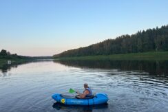 Pārgājieni ar pakraftiem “Daugavas loki”