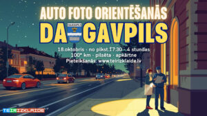 Nakts autofotoorientēšanās “Daugavpils 2025”