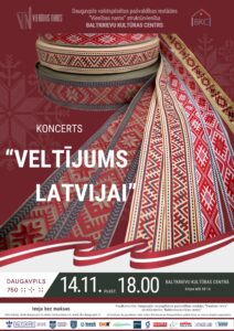 Koncerts “Veltījums Latvijai” Baltkrievu kultūras centrā