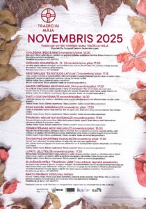 Pasākumi Tradīciju mājā 2025. gada novembrī