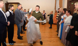 Vecsalienas pilī atdzima leģenda par Rozes balli